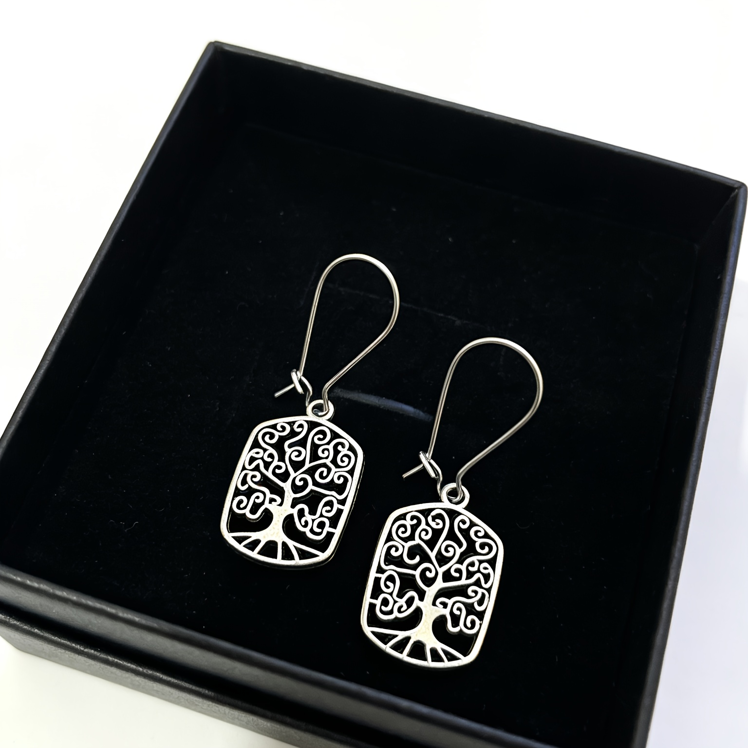 Vintage Bohemian Style Tree of Life Earrings